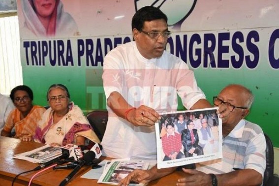 Opposition targets government after CBI notice to Tripura Minister